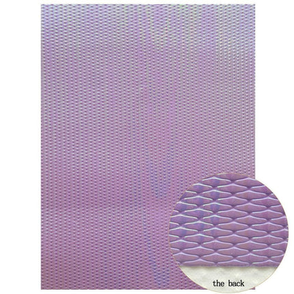 Sparkling Violet Faux Leather Fabric - A Must-Have for Dazzling DIY Projects