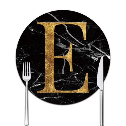 Personalized Monogram Coasters for Sophisticated Table Settings