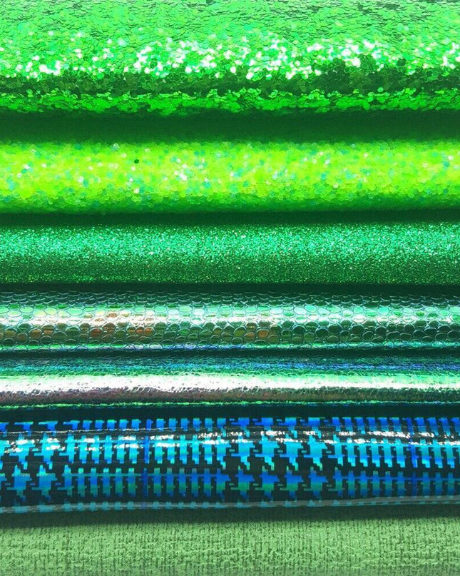 Vibrant Green Faux Leather Craft Sheets: Your Ultimate Creative Toolkit for Imaginative Projects