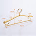 Aluminum Alloy Wardrobe Hangers Set: Space-Saving and Long-Lasting