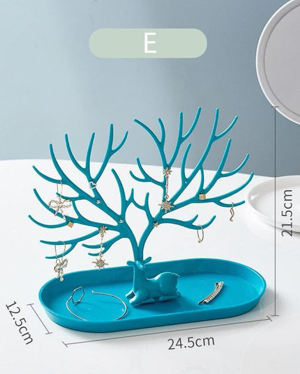 Chic Antler Jewelry Organizer - Elevate Your Display with Timeless Elegance