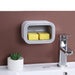 Elegant Botanical Wall-Mounted Soap Organizer for Stylish Bathroom Storage