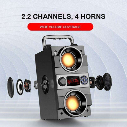 Compact 2200mAh Bluetooth 5.0 Speaker: Exceptional Wireless Sound on the Go