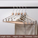 Luxury Wooden and Metal Hangers Bundle - 5 Piece Set for Premium Closet Organization