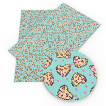 Festive Elegance Plaid Faux Leather Craft Sheet for Holiday Creations