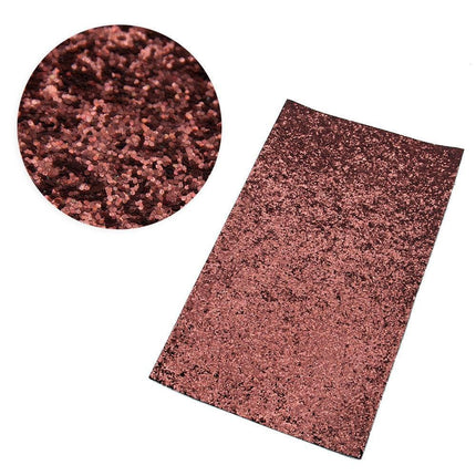 Glamorous Chunky Glitter Faux Leather Sheets - Ultimate DIY Crafting Material