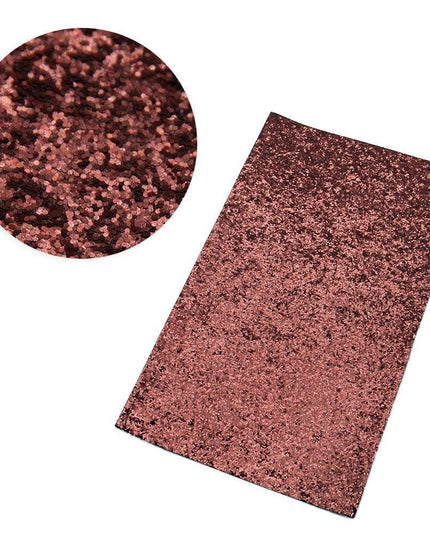 Glamorous Chunky Glitter Faux Leather Sheets - Ultimate DIY Crafting Material