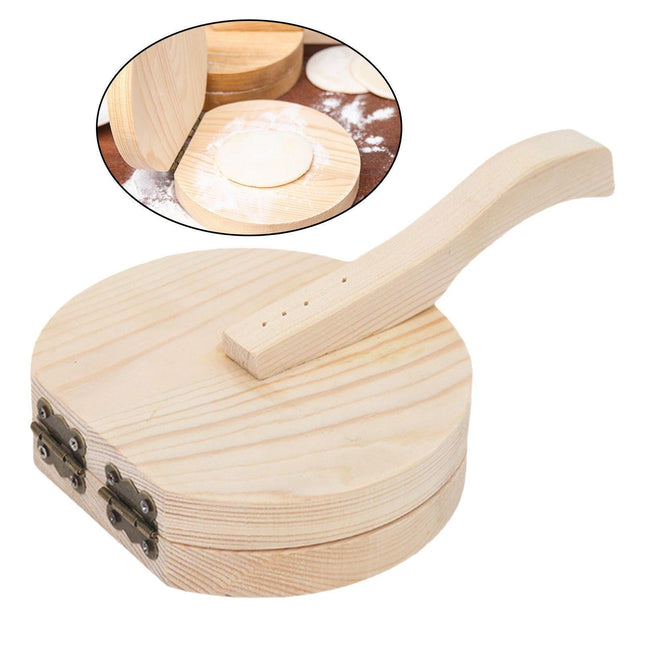 Culinary Masterpiece Wooden Dough Press: Elevate Your Cooking Game