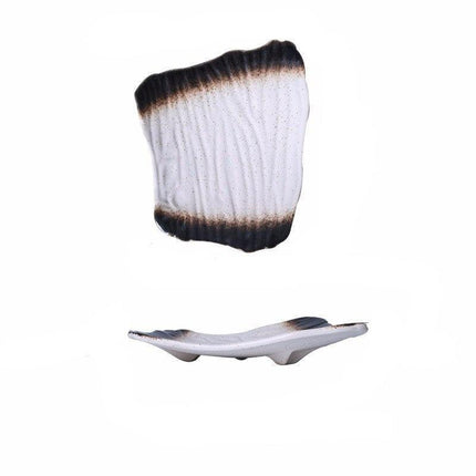 Elegant Japanese Ceramic Sushi Platter for Gourmet Dining