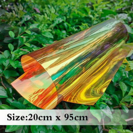 Holographic Iridescent PVC Crafting Sheet