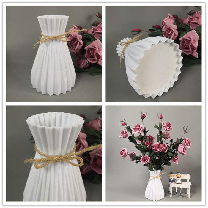 Elegant Shatterproof Vases for Stylish Home and Wedding Decoration