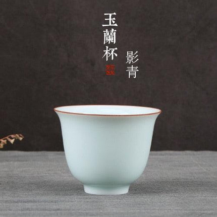 Handcrafted Elegance: Premium White Jade Porcelain Teacups for the Ultimate Tea Experience - Très Elite