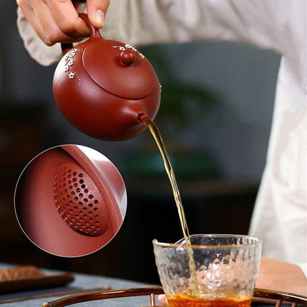 Handcrafted Yixing Purple Clay Teapot for Genuine Chinese Tea Experience - Très Elite