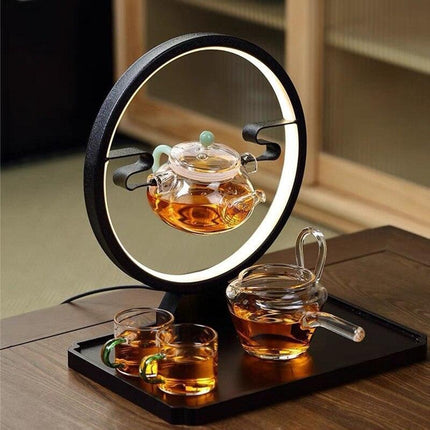 Harmony Tea Infusion Set: Innovative Magnetic Pouring and Rotating Lid - Très Elite
