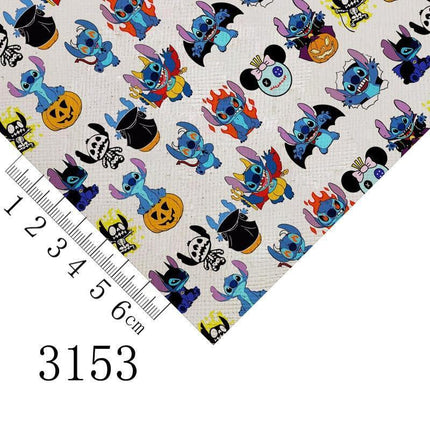 Hauntingly Fun Halloween Leather Craft Set - DIY Cartoon Vinyl for A4 Projects..