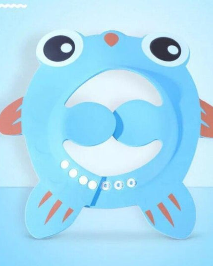 Children's Bath Time Shampoo Shield Cap - Eye Protection, Hassle-Free Fun, Adjustable Size