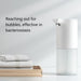 White Smart Foaming Hand Soap Dispenser with Infrared Sensor - Advanced Hygiene Solution