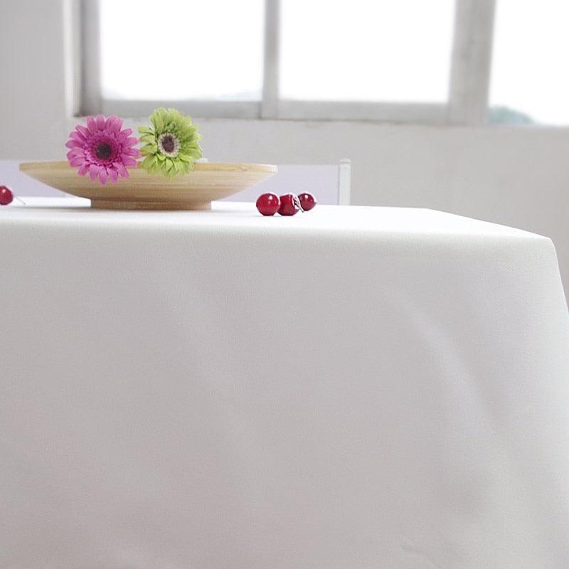 White Oversized Party Tablecloth-Home Textiles›Kitchen & Table Linens›Table Cloths, Covers & Runners›Table Cloths-Très Elite-White-45x45cm-Très Elite