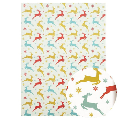 Christmas Bow Leather Crafting Sheets for Creative Holiday Projects