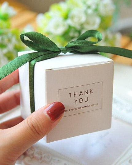 Chic European-Inspired Candy Favor Boxes: Elegant Touch for Unforgettable Celebrations