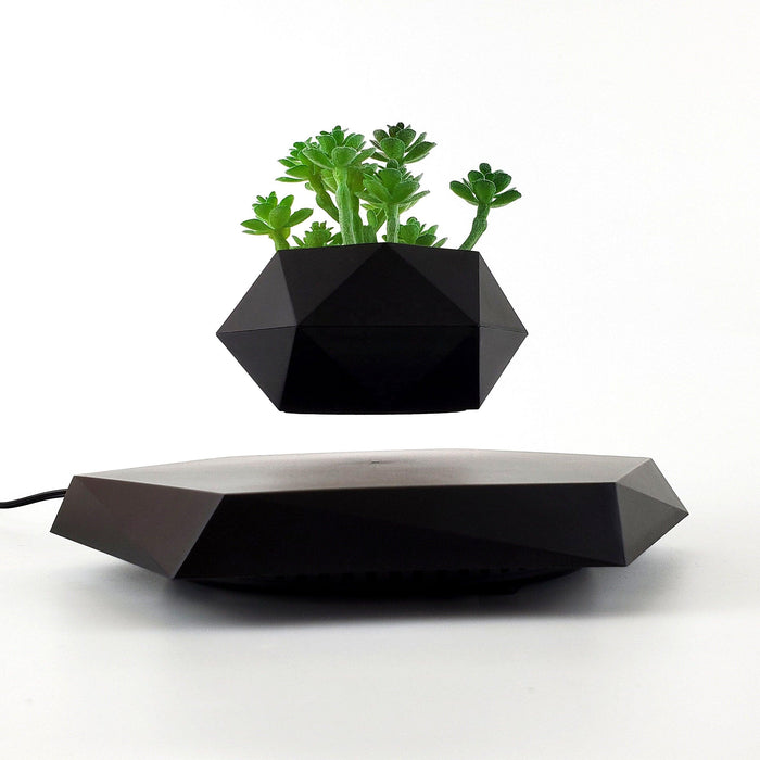 Levitating Magnetic Plant Holder with Floating Technology - Contemporary Scandinavian Elegance