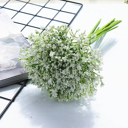 Elegant Artificial Gypsophila Night Bloom Flowers - Set of 16 Stems
