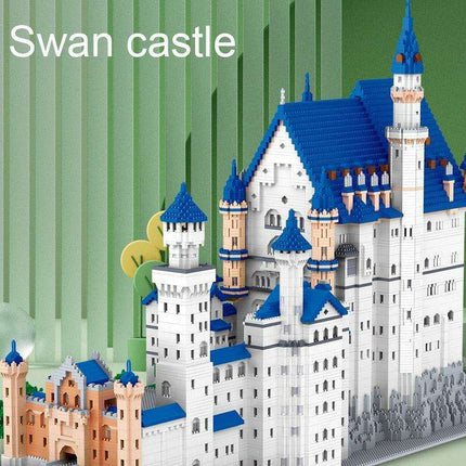 Swan Castle 11810-Piece Creative Building Block Set for Imaginative Play