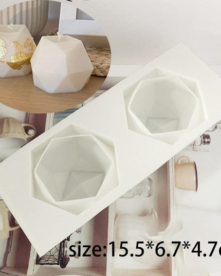 DIY Silicone Mold Set for Candle, Wax Melt, and Soap Creations