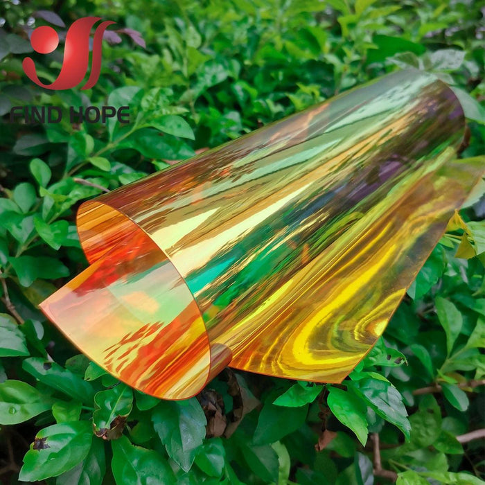 Iridescent Rainbow Holographic Crafting Vinyl - Sparkle Up Your DIY Projects