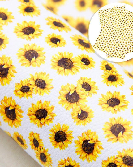 Christmas Blossom Synthetic Leather Craft Sheets - Craft Your Holiday Magic!