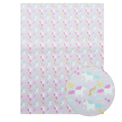 Magical Unicorn and Flamingo Leather Crafting Set