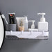 Personalized Hooks Bathroom and Kitchen Wall Shelf Storage Solution