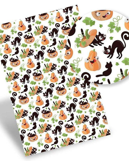 Autumn-Themed Eco-Conscious Faux Leather Crafting Kit for Creative Artisans