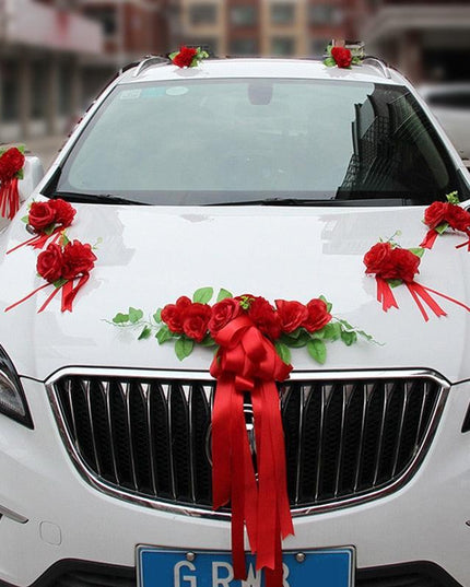 Sophisticated Silk Rose Floral Collection for an Enchanting Wedding Celebration