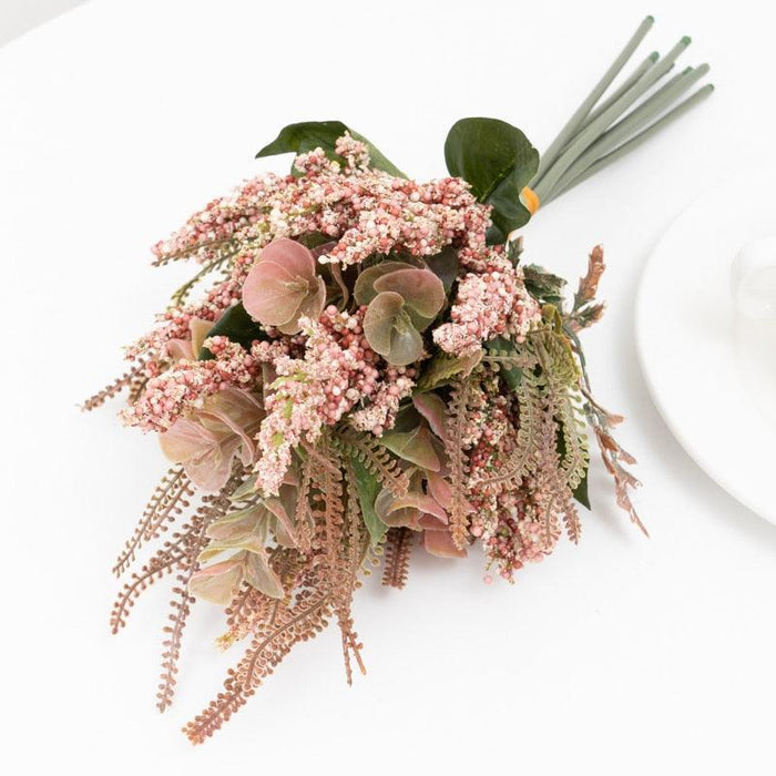 Elegant Lavender Foam Floral Arrangement for Luxurious Home Ambiance