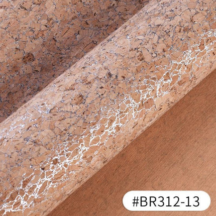 Natural Cork & Faux Leather DIY Fabric Kit - Custom Sizes for Every Project