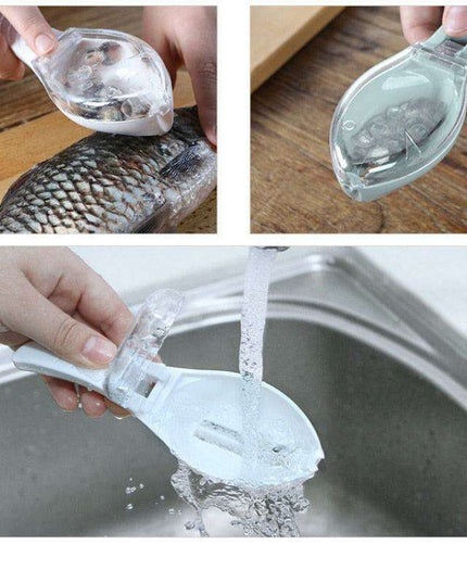 Cheerful Fish Scale Scraper and Grater: Your Go-To Kitchen Companion