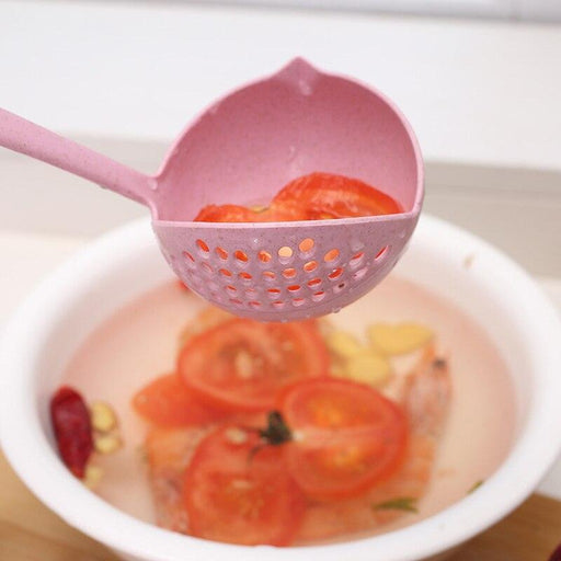 Long Reach Kitchen Ladle Set - Soup Spoon and Porridge Ladle Combo