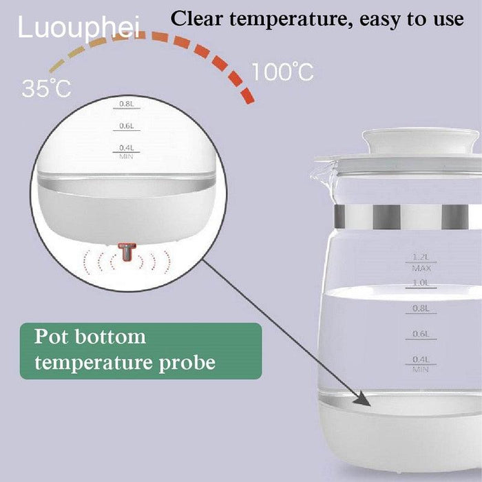 Smart Baby Milk Guardian: Temperature-Regulating Insulation Pot with Adjustable Warmth