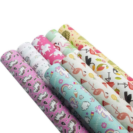 Magical Bow-Making Kit with Whimsical Unicorn and Flamingo Themes