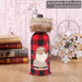 Holiday Cheer Wine Bottle Dress: Celebrate in Festive Elegance