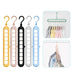 Rotating 9-Hole Multifunctional Hanger Set of 5 Pieces