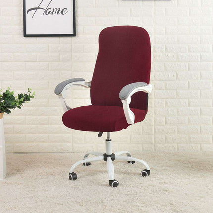 Stylish Jacquard Slipcover for Water-Resistant Office Chairs - Perfect for Home and Office