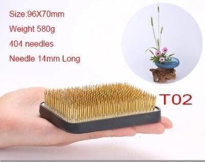 Japanese Ikebana Kenzan Masterpiece Floral Arrangement Kit - Unleash Your Inner Artist