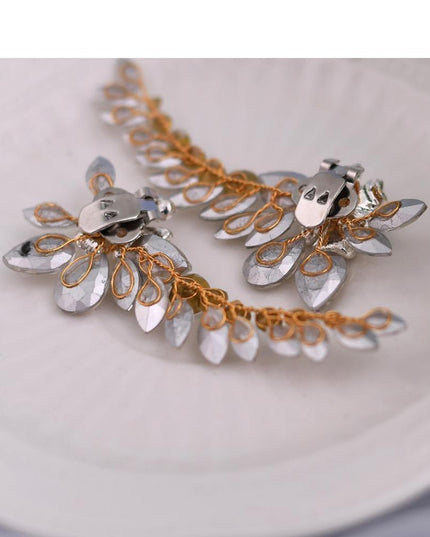 Glamorous Rhinestone Footwear Clips: Chic Accessories for Elegant Shoes