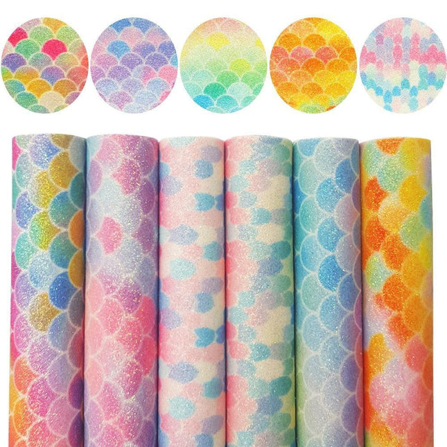 Enchanted Oceanic Glitter Craft Sheets for Creative Adventures