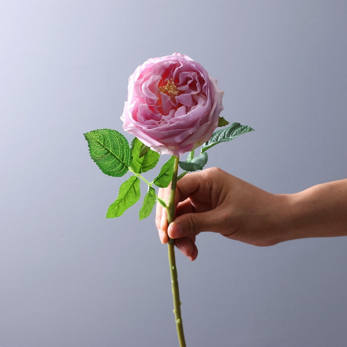 5pcs Premium Realistic Rose Peony Artificial Flowers
