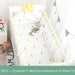 Nordic Style 5-Piece Cotton Crib Baby Bedding Set