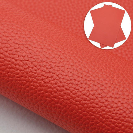 Lychee Patterned Faux Leather Crafting Fabric - Essential for DIY Projects