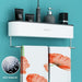 Bathroom Storage Solution: Wall-Mounted Organizer Shelf for a Tidy Space